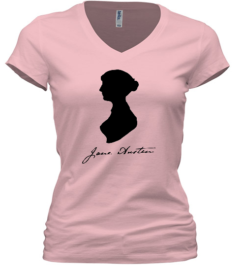 jane-austen-pink-women's-v-neck