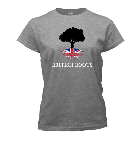 Tenacitee Unisex American Grown with British Roots Sweatshirt 