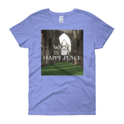 Download Wales is My Happy Place - Women's short sleeve t-shirt ...