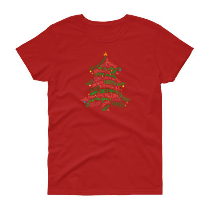 Great British Christmas – Women’s Gildan short sleeve t-shirt – Anglotees
