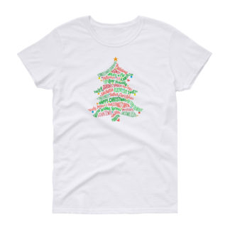 Great British Christmas – Women’s Gildan short sleeve t-shirt – Anglotees